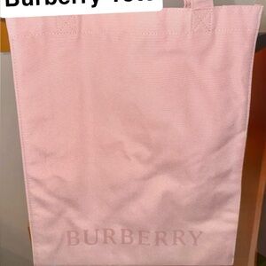 Burberry Pink Tote Bag